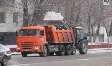 Павлодарда көшелерден жүз мыңдаған тонна қар шығарылды