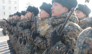 В Павлодар прибыли будущие офицеры Национальной гвардии