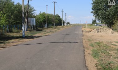 Тереңкөл ауданына қарасты Песчан ауылында жарық пен спорт кешені орнатылуда