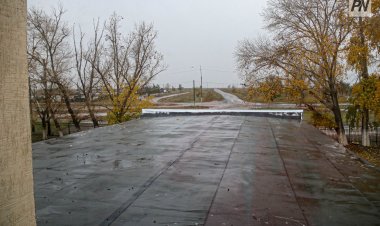 Ақсу ауылдық аймағында батып кеткен понтон көпірі қалпына келтірілді