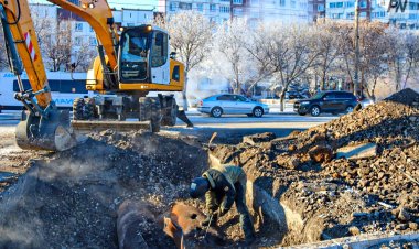 Ремонт центрального коллектора в Экибастузе продолжат весной