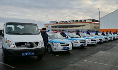 Павлодар облысында полиция автопаркі жаңа автокөліктермен толықты