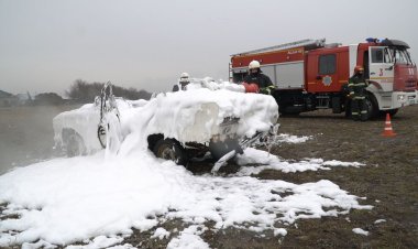 ДТП, пожар и поиск заблудившихся: учения «Қыс-2023» прошли в Павлодаре