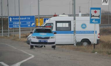 Павлодарские полицейские помогли водителю выбраться из неприятностей