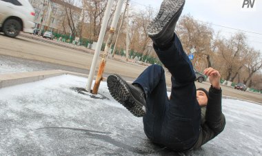 Павлодарлықтарға көктайғақ кезінде жарақаттың алдын алу шаралары айтылды