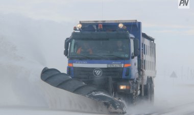 Железин ауданында отыз бала отырған автобус аязда жолға шықпақ болған