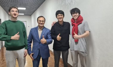 Павлодарлық студенттер пластиктен жіп шығарған