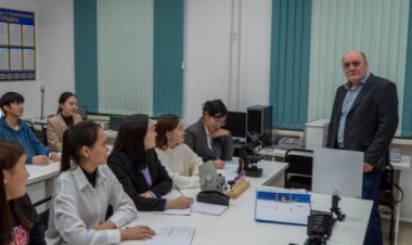 Педагог из Германии делится знаниями с павлодарскими студентами