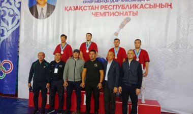 Павлодарлық жас спортшылар белбеу күресінен Қазақстан чемпионы атанды