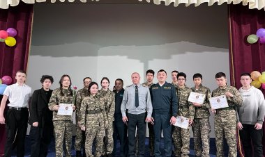 Павлодарда «Жас бүркіт» әскери-патриоттық клубының мерейтойы тойланды