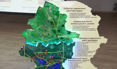 Школьники представили новые туристские маршруты по Павлодарской области