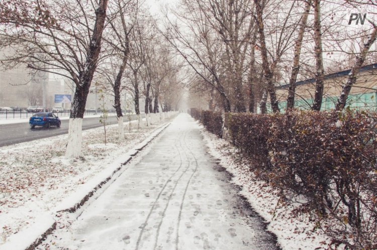 Метель и гололед: погода в Павлодарской области 8 января