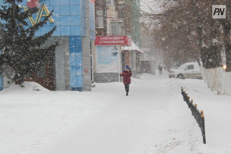 Метель и гололед: погода в Павлодарской области 8 февраля