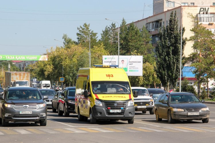 Пожар и ДТП: как павлодарская служба «103» отработала минувшие сутки