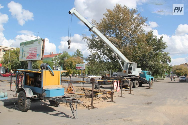 Павлодарда жаңартылған жылу магистралі іске қосылады