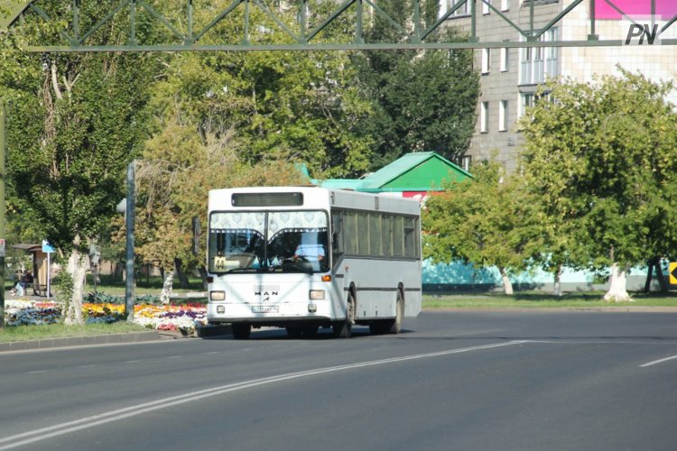 Автобусы Аксу временно изменят маршрут