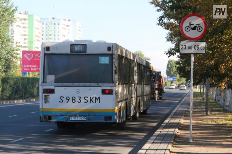 Павлодарские автобусы временно изменят маршрут