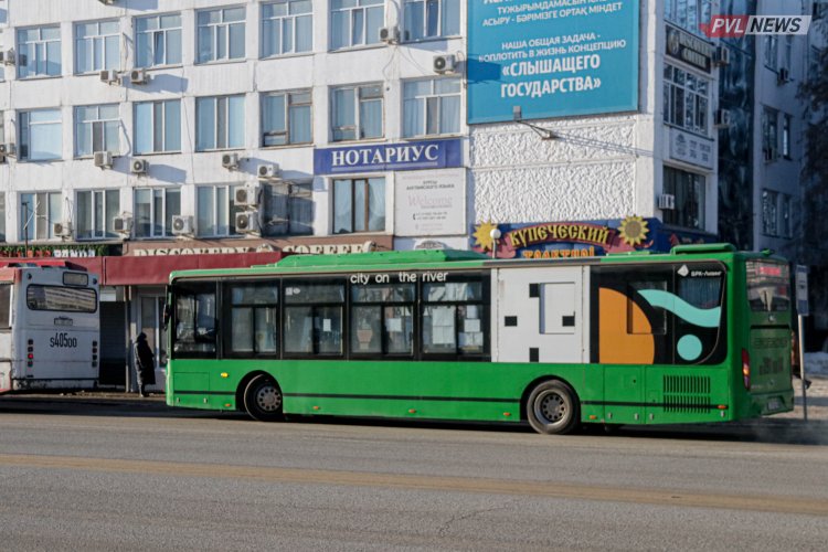 Павлодарские автобусы временно изменили маршруты