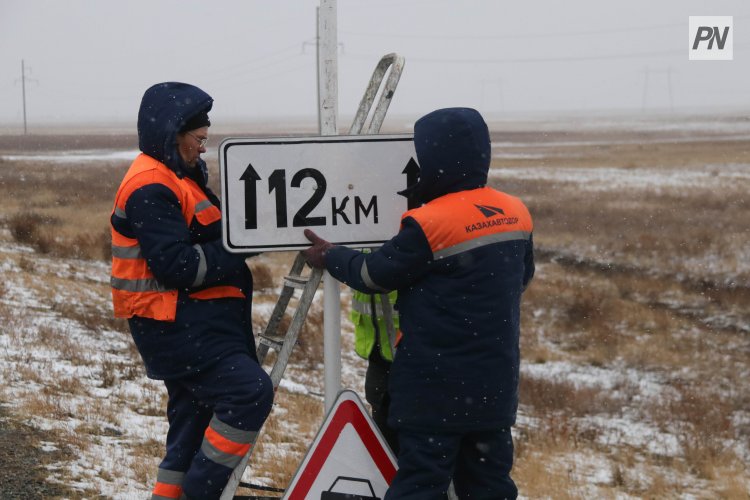 Павлодар облысында жолдардың қауіпсіздігін арттыру жұмыстары жалғасуда