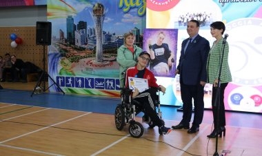 В Аксу разыграли кубок по бочча