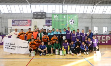 ERG жұмыскерлері ең мықты футбол командасын анықтау үшін Ақсуда бас қосты