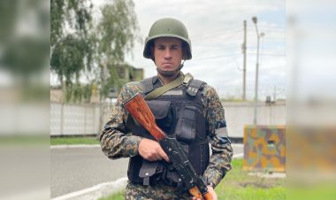 Страж ворот стоит на страже правопорядка Павлодара