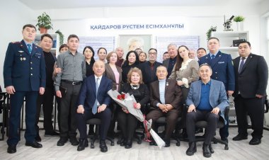 В павлодарском вузе открыли аудиторию имени генерал-майора