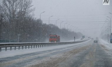 В Павлодарской области закрыли трассу в одном направлении