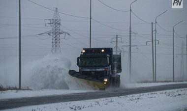 Павлодар облысында қар тазалауға арнайы техника шықты