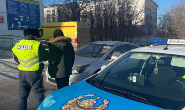 Екібастұзда жедел жәрдемге жол бермеген жүргізуші жазаланды