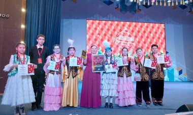 Юные домбристы Павлодара выиграли международный конкурс