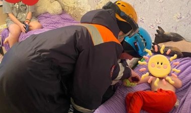 Павлодарда қолын ойыншықтан ала алмаған балаға құтқарушылар  келді