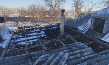 Аққулы ауданында тұрғын үй отқа оранды