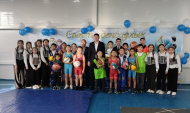 Баянауыл ауданының екі мектебінде спорт залдары салынды