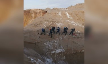 Баянауылда орын алған апаттан фотосуреттер пайда болды