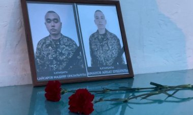 Павлодарлық әскери бөлімде Қаңтар оқиғасында қаза болған жауынгерлерді  еске алды