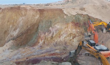 Майқайың кенішінен бес мың текше метрге жуық топырақ пен тау жыныстары шығарылды