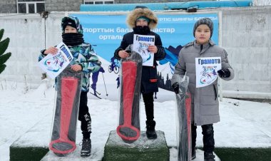 В Павлодаре прошла новогодняя гонка