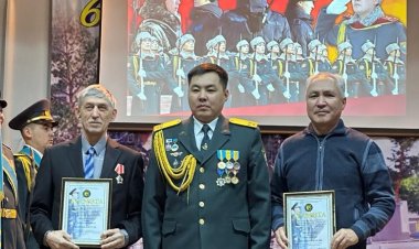 Павлодарда әскери қызметшілер марапатталды