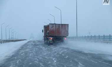 В Павлодарской области закрыли движение