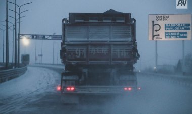 Павлодарлық жолшылар шетелдік жүргізушіні тығырықтан шығарды