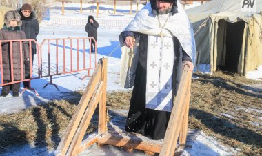В Павлодаре прошло Великое освящение воды