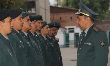 5000-ға жуық әскерді 100 офицер тәрбиелейді
