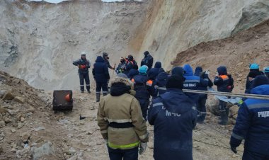 Майқайың кенішінде тереңдіктен табылған заттарды көтеру жұмыстары жүргізілуде