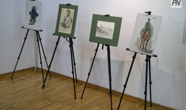 Павлодарскому музею подарили картины известного портретиста