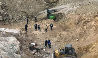 Буран осложнил работы на Майкаинском руднике