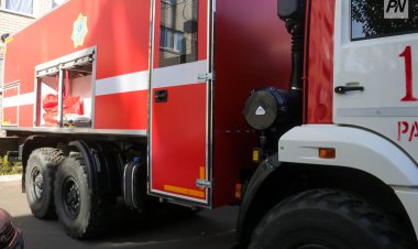 Павлодарда көпқабатты тұрғын үйдің балконы жанды
