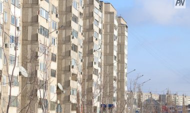 Павлодарда көпқабатты үйлерді бояуды қолға алмақ