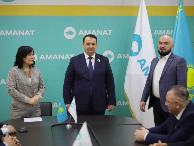 «AMANAT» партиясы Павлодар қалалық филиалының атқарушы хатшысы тағайындалды