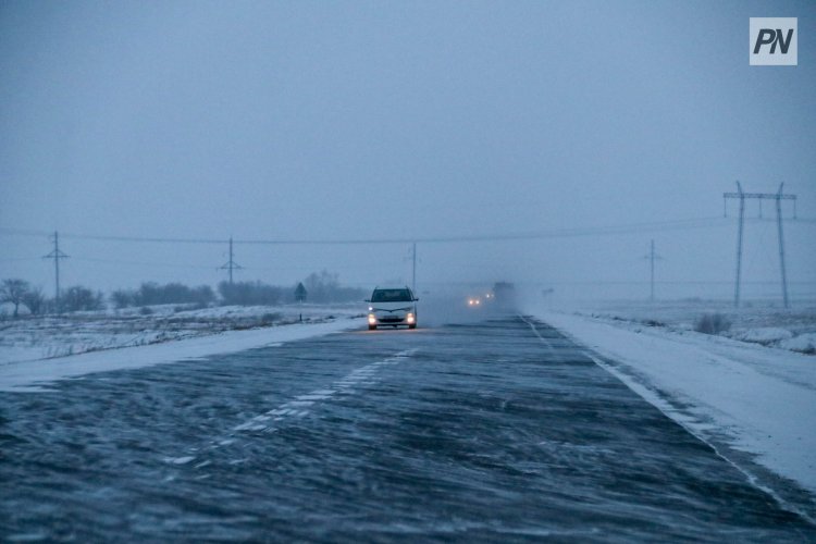 Павлодарские трассы закроют из-за мороза
